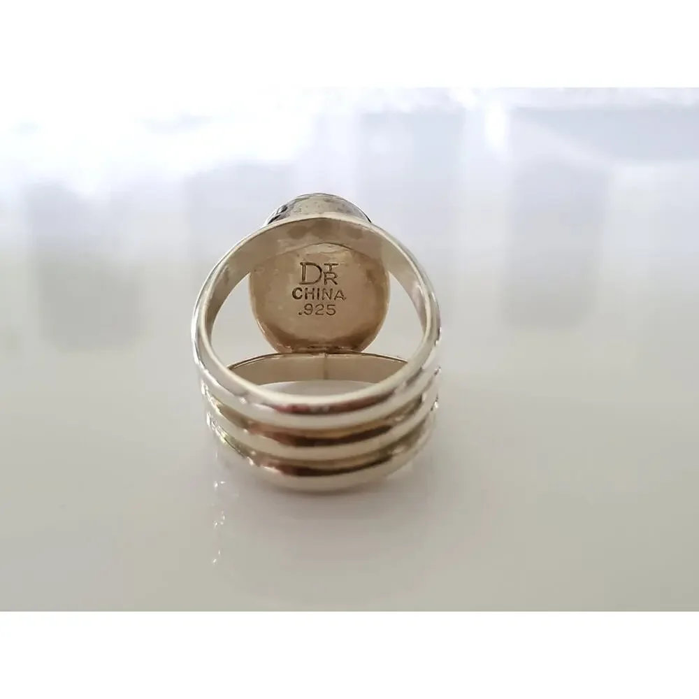 DTR Jay King Rose Quartz Sterling Silver Ring
